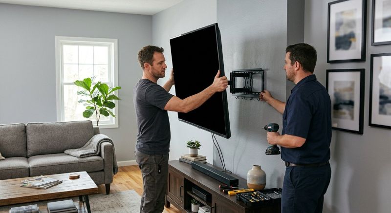 Wall Mount Tv Installation in Conroe, TX